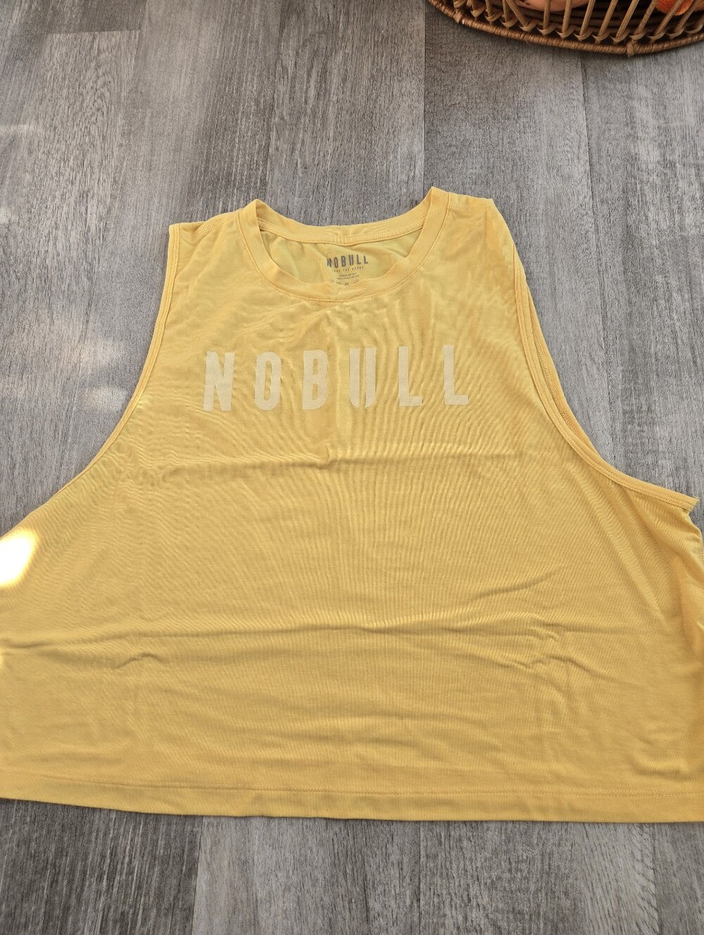 Nobull Womens Yellow Muscle Tank XL